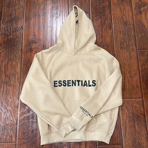 Tan Essentials Hoodie from Amazon